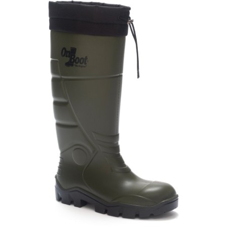 Onboot Uzun Bağlı Soğuk Geçirmez, Su Geçirmez Kaymaz Tabanlı İş Av ve Yağmur Çizmesi 1005 - HAKI