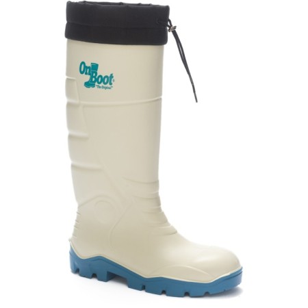 Onboot Uzun Bağlı Soğuk Geçirmez, Su Geçirmez Kaymaz Tabanlı İş Av ve Yağmur Çizmesi 1005 - BEYAZ MAVI