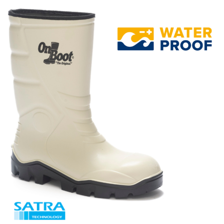 ONBOOT KING 1002 POLÜRETAN ÇELİKSİZ (O4) KISA BİYELİ ÇİZME ( PU SHORT BOOTS ) (O4)  - ÇELİKSİZ