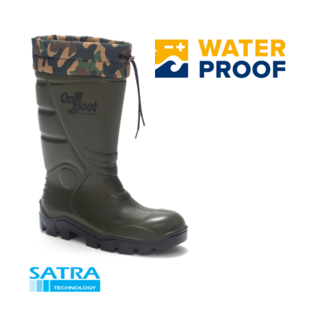 ONBOOT KİNG 1006 POLÜRETAN KISA BAĞLI ÇELİKSİZ ÇİZME (O4) PU SHORT CONNECTED BOOTS (04) - HAKİ